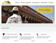 Tablet Screenshot of metalmachines.com.sg